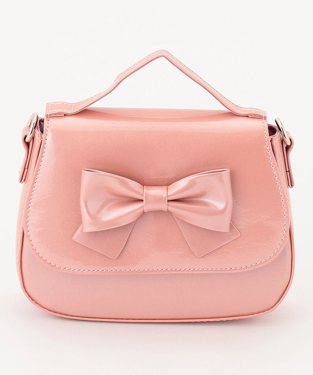 ANY KIDS リボン 合皮 2WAY バッグ 