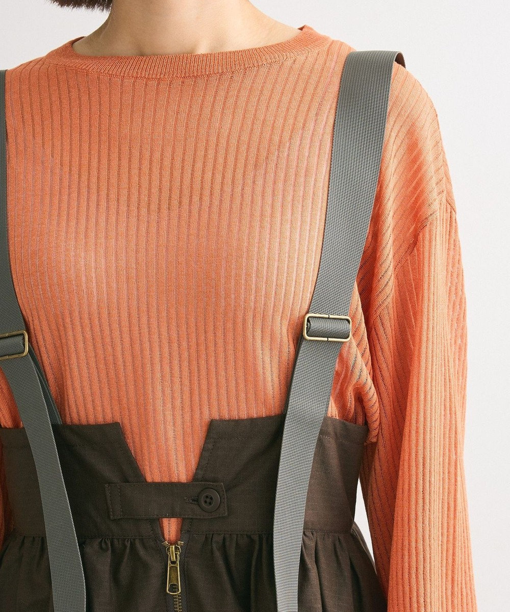 Green Parks ・ＤＯＵＢＬＥ　ＦＬＡＧＳサスペンダーミリタリースカート 