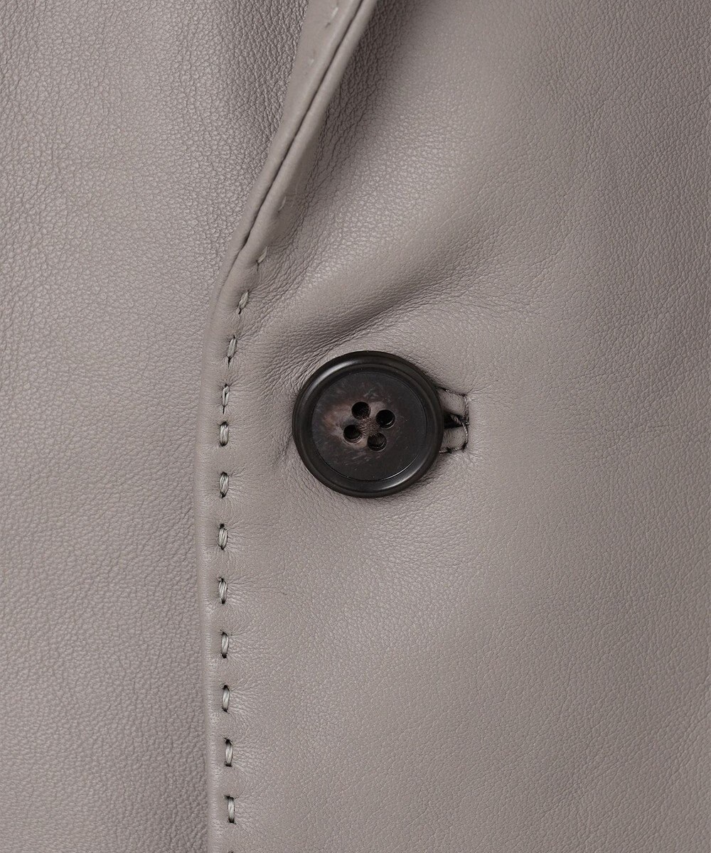 GOTAIRIKU 【24AW新作】シープレザー レザーテーラードジャケット 