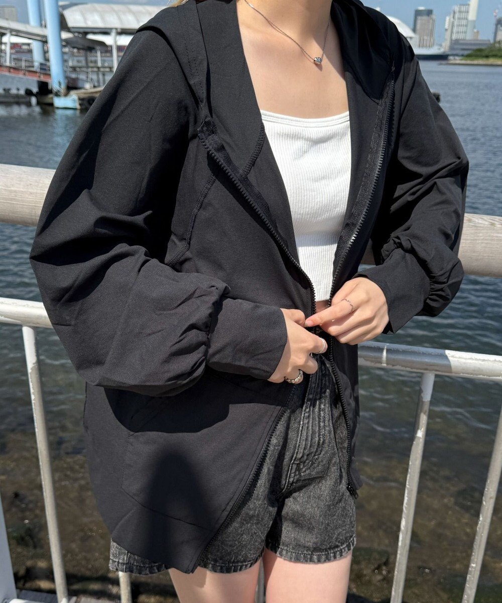 WEGO 【UVカット/吸水速乾】ラッシュガードパーカー 