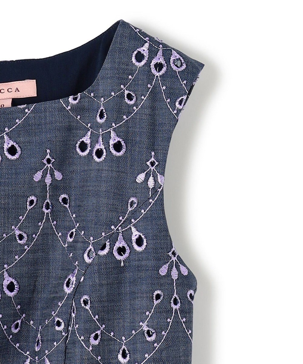 TOCCA 【洗える】PEACOCK TAIL LACE ドレス 