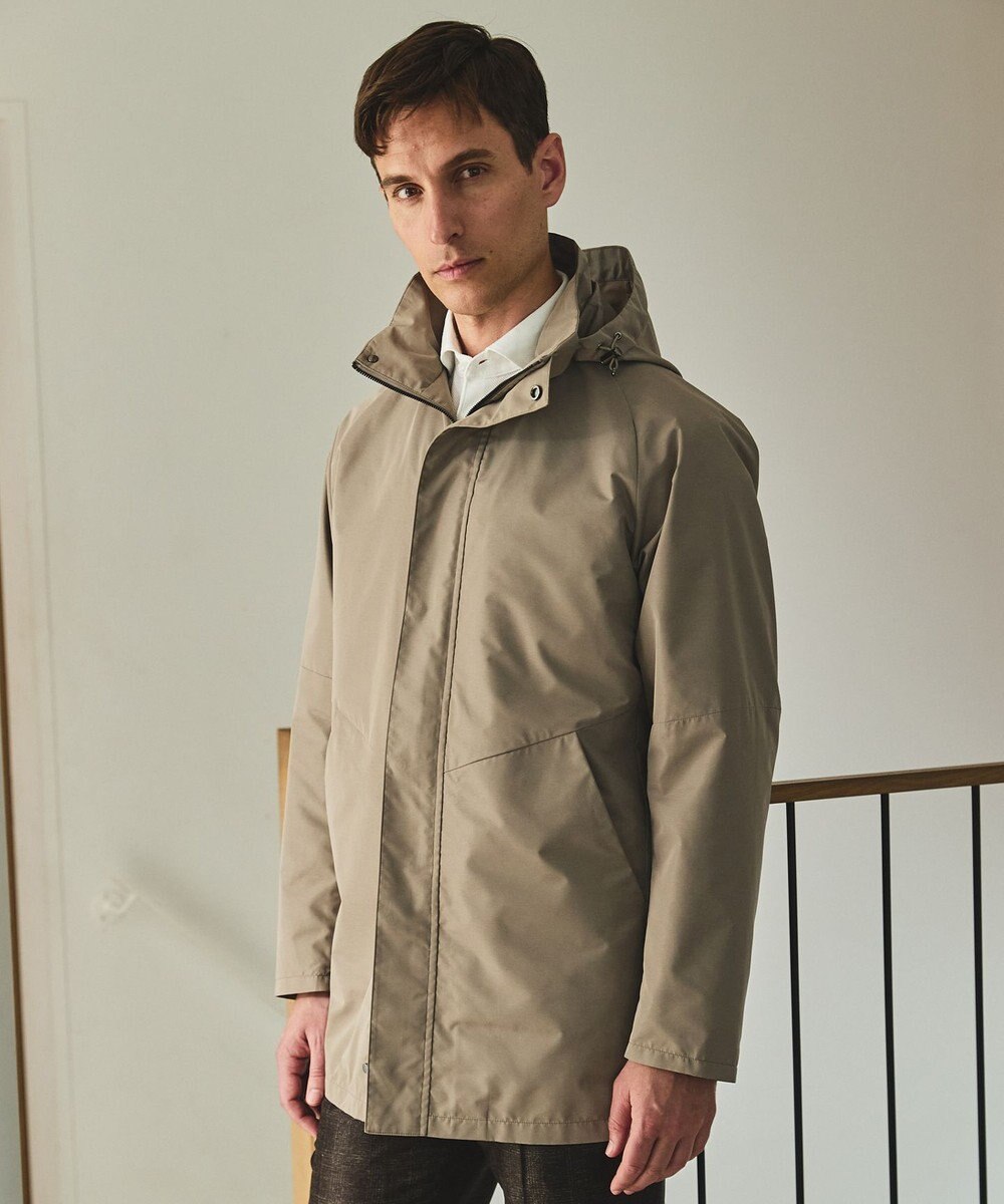 GOTAIRIKU ダウンライナー装着可【仕事で着用可】メランジシャンブレー スプリングブルゾン(26年モデル) 