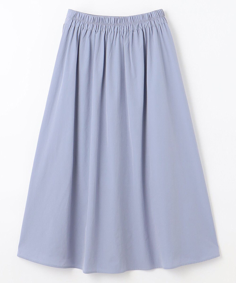 ANY 【ウエストゴム】タフタフレアスカート 