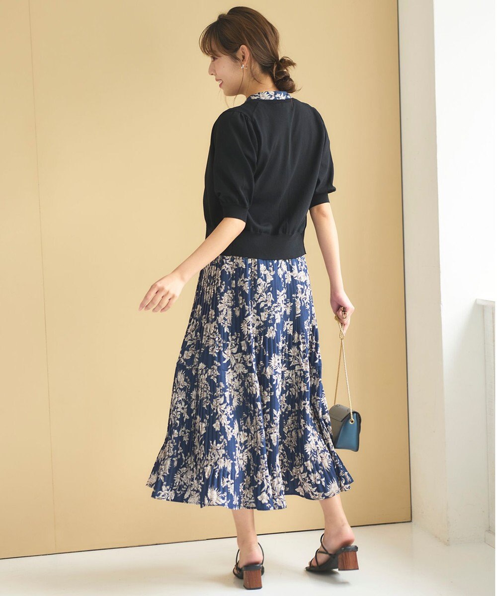 Feroux 【接触冷感・UVカット】ハーフスリーブ カーディガン 