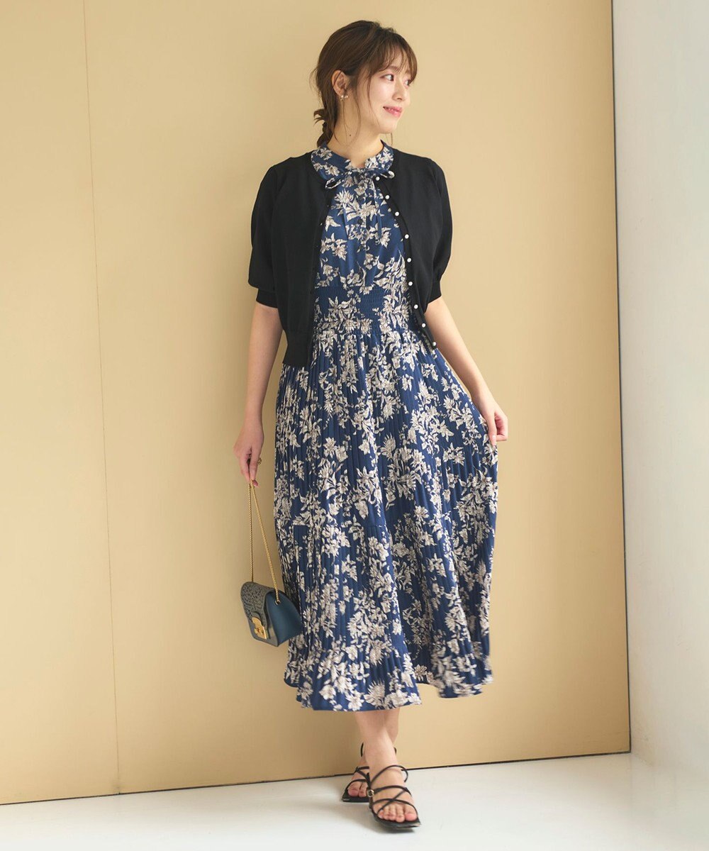 Feroux 【接触冷感・UVカット】ハーフスリーブ カーディガン 