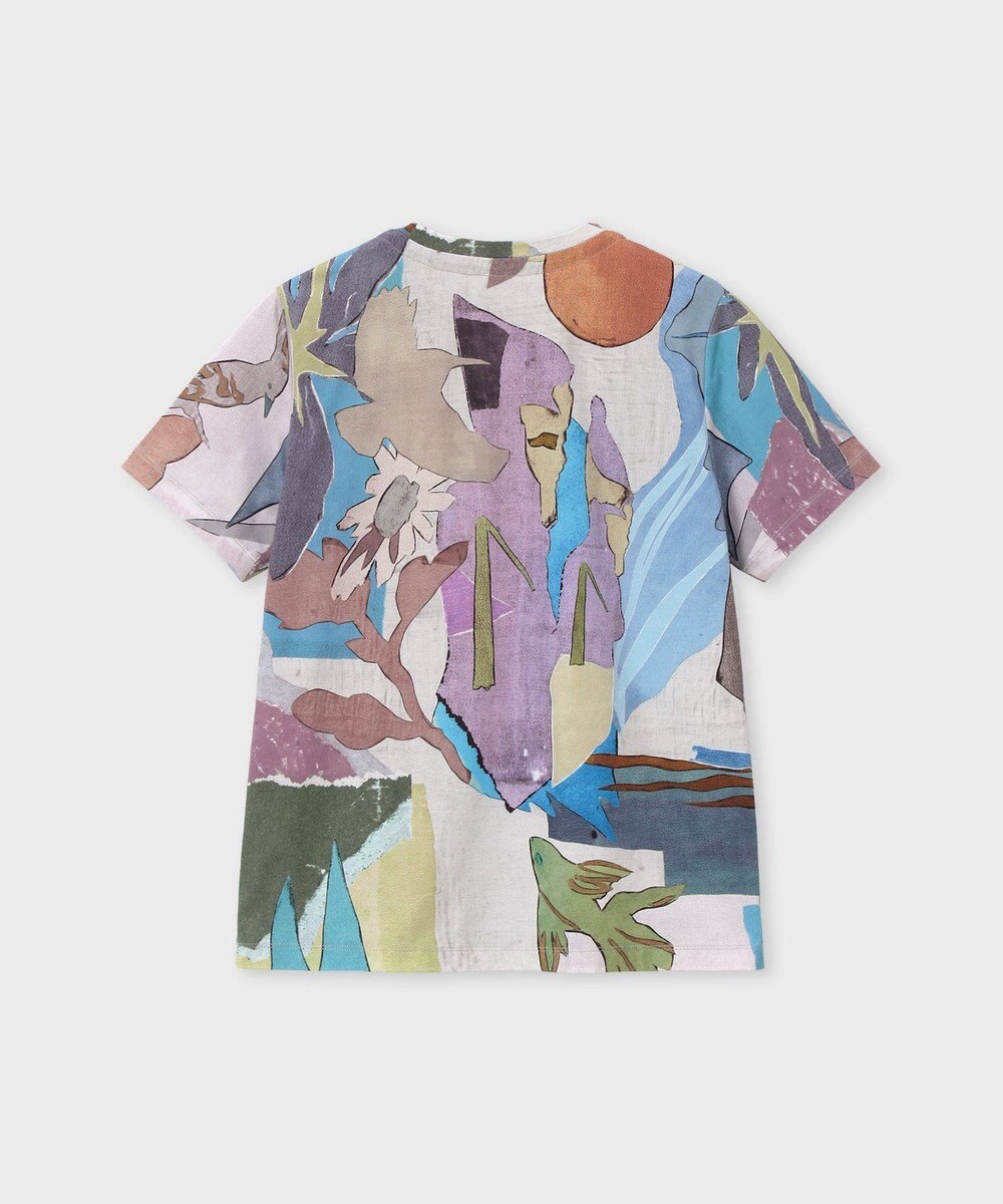 Paul Smith River CollageプリントTシャツ 
