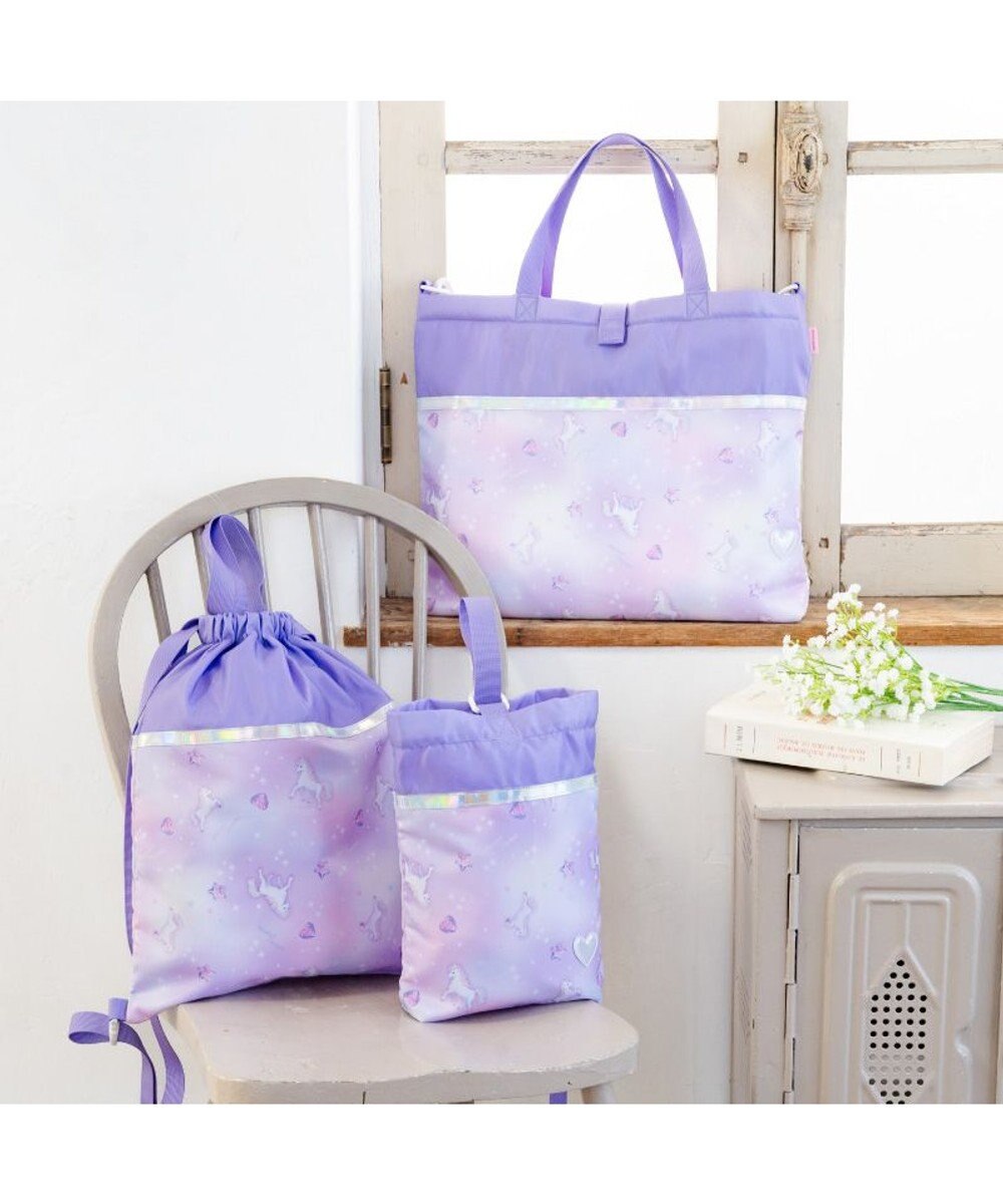 Mother garden マザーガーデン ユニコーン レッスンバッグ 《ぷっくり柄》 