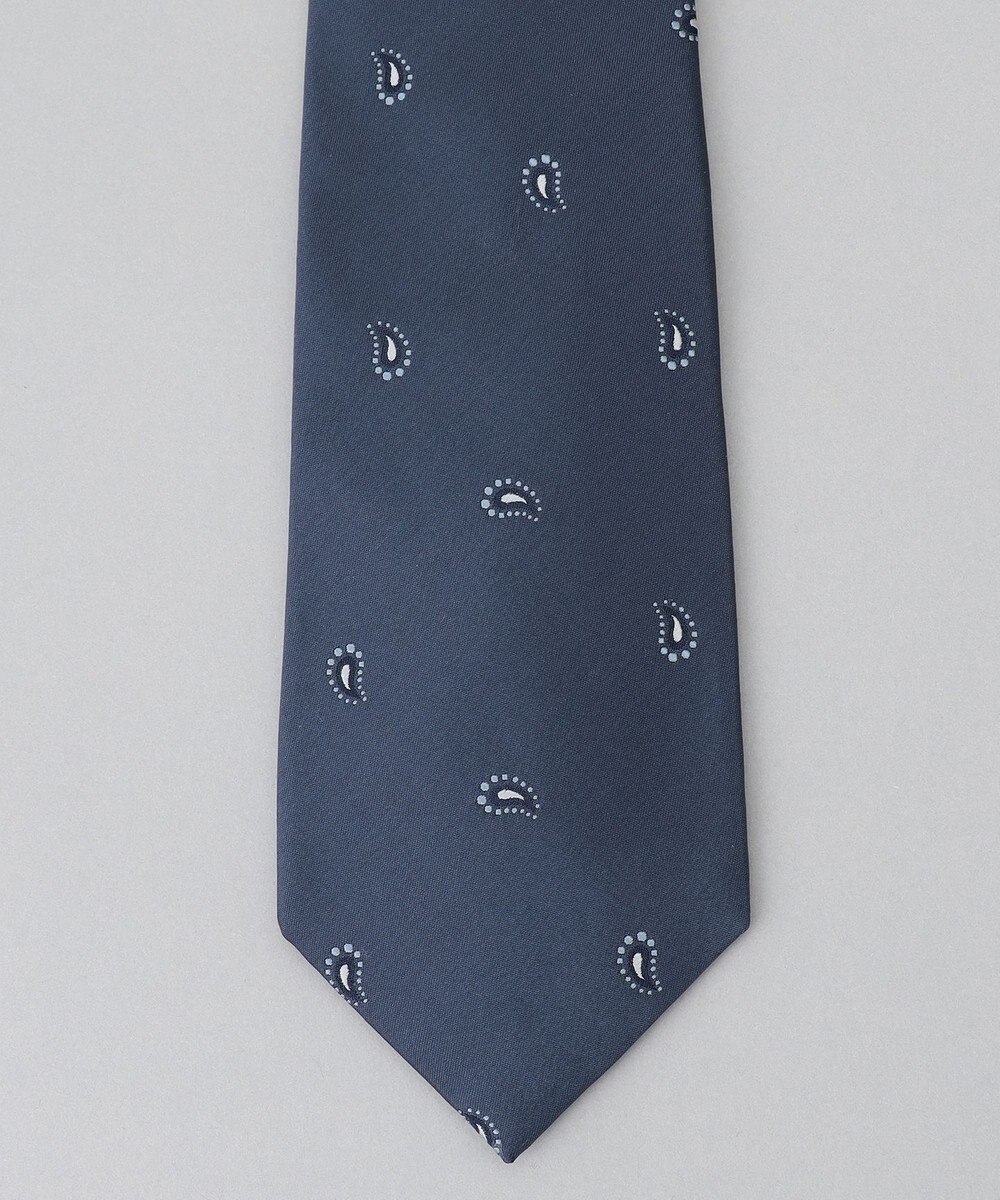 GOTAIRIKU GOTAIRIKU別注【日本製】シルク ネクタイ_ペイズリー小紋柄 