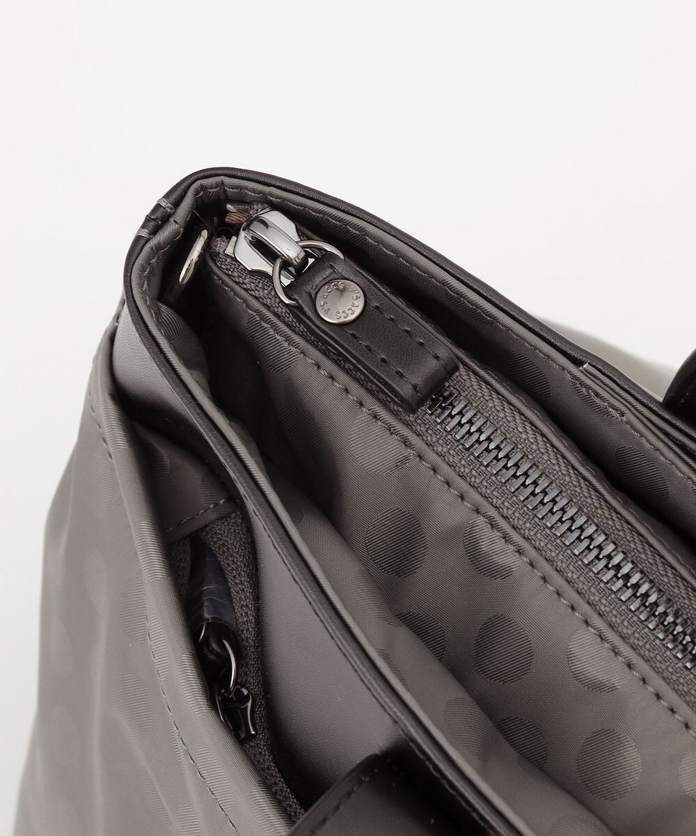 Y'SACCS Polka Dots　タックラウンド2WAYミドルトート 