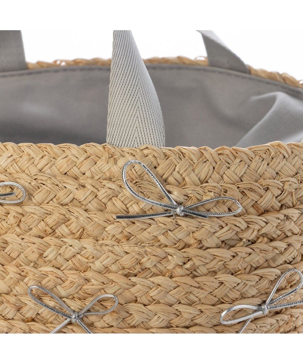 UNBILLION カカトゥ kakatoo / ラフィアブレードリボンバッグ カゴバッグ 