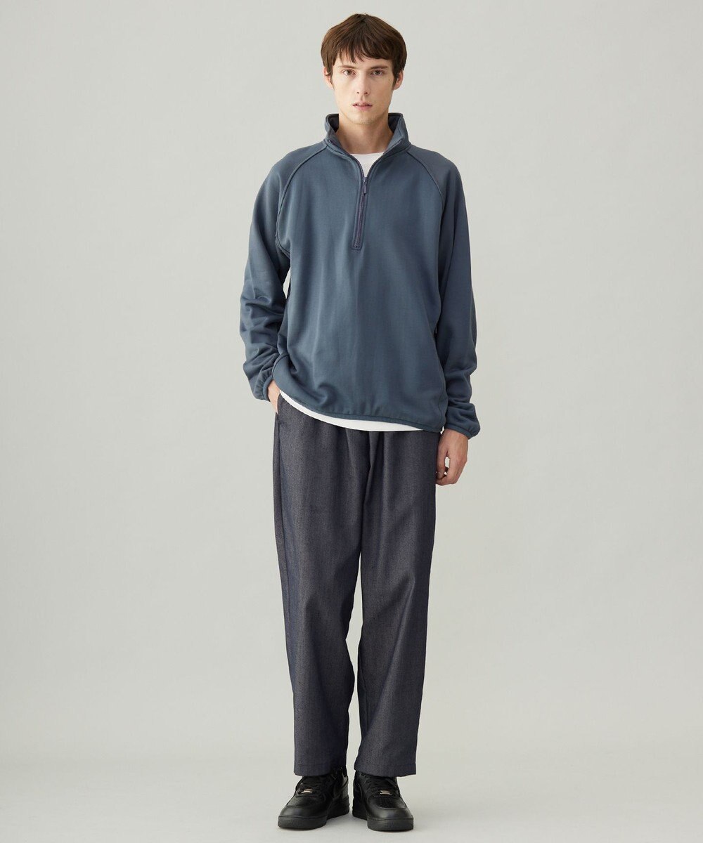 UNFILO MENS 【新色追加】FINE MOVE デニム イージーギャザーパンツ [24年商品] 