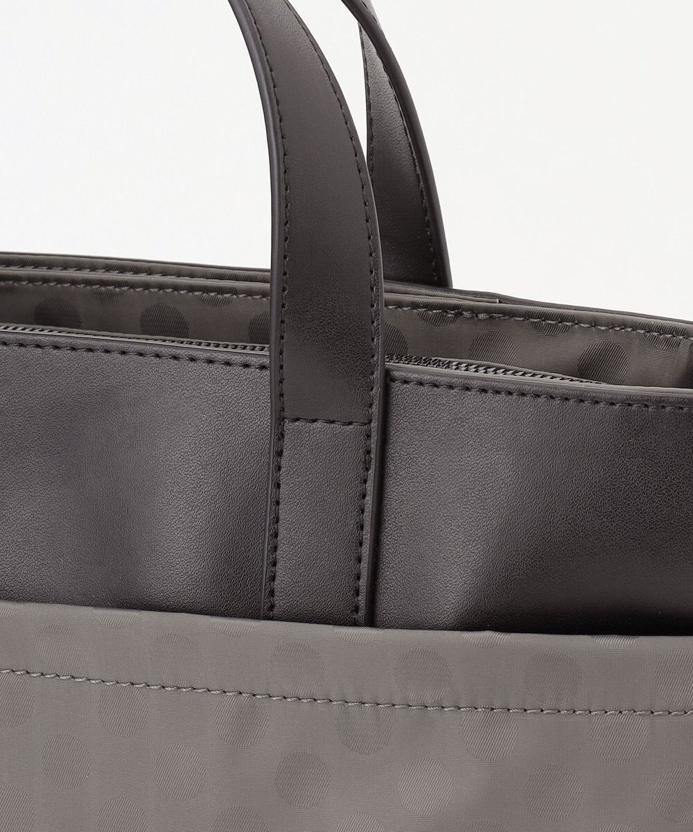 Y'SACCS Polka Dots　タックラウンド2WAYミドルトート 