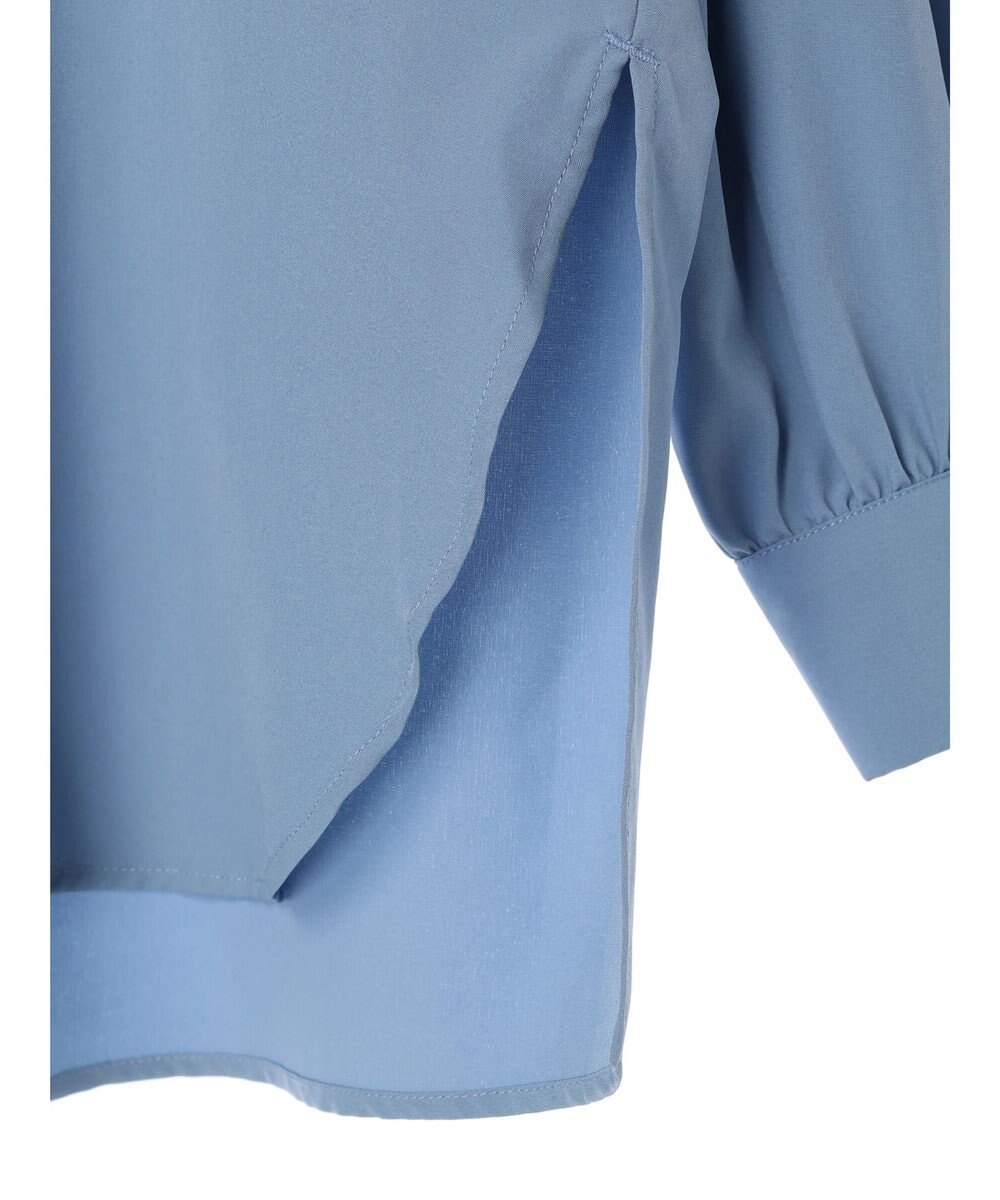 earth music&ecology ギャザースリーブシャツ 