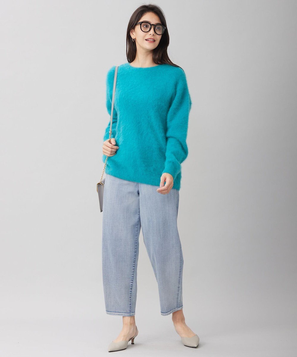 自由区 フォックスカシミヤ ニット 