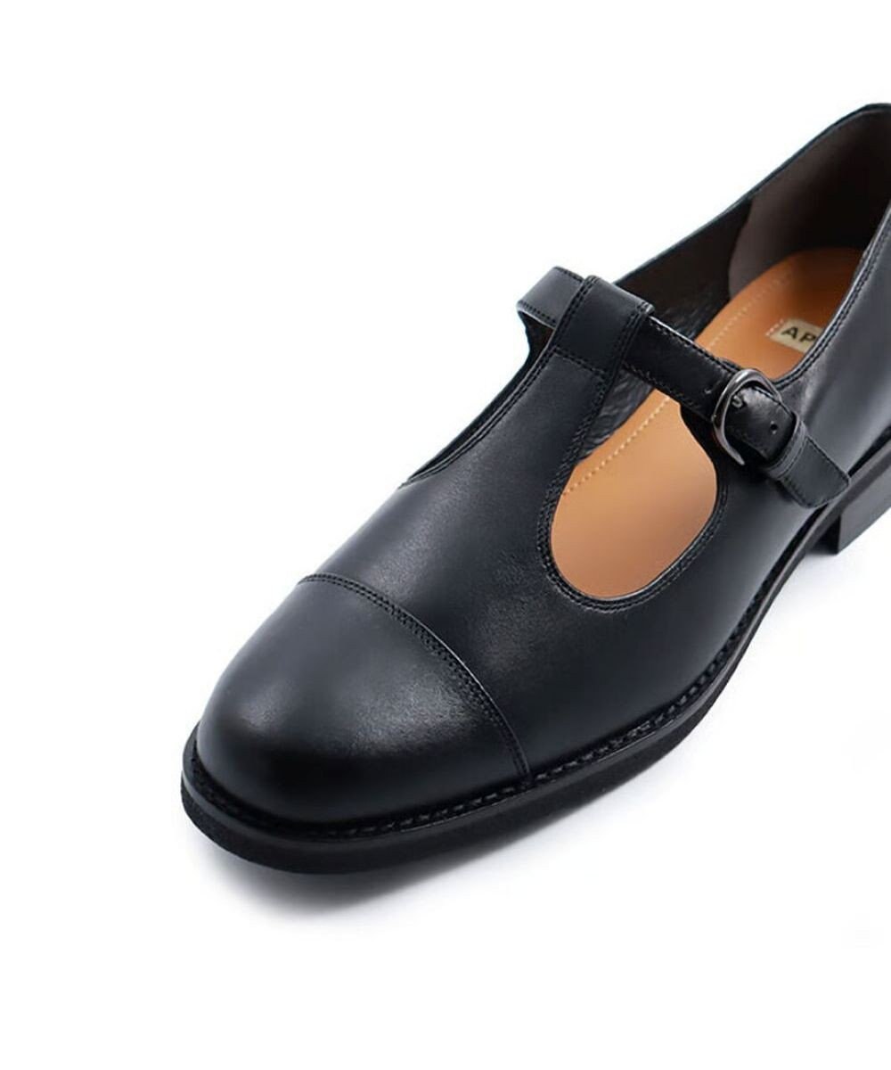 APOM イタリアンカーフ Tストラップシューズ 30 