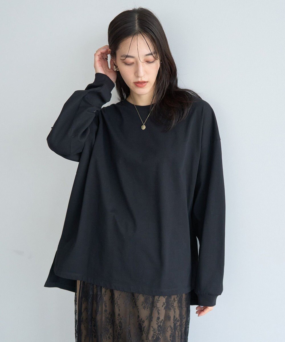 YECCA VECCA コットンルーズプルオーバー 