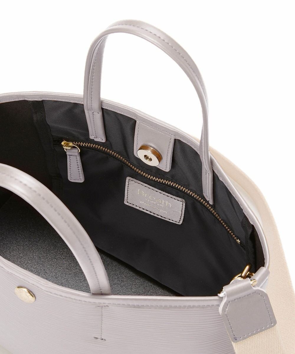 TOPKAPI 【Breath TOPKAPI】RIPPLE リプル ショルダー付き シンプル ミニ トートバッグ 
