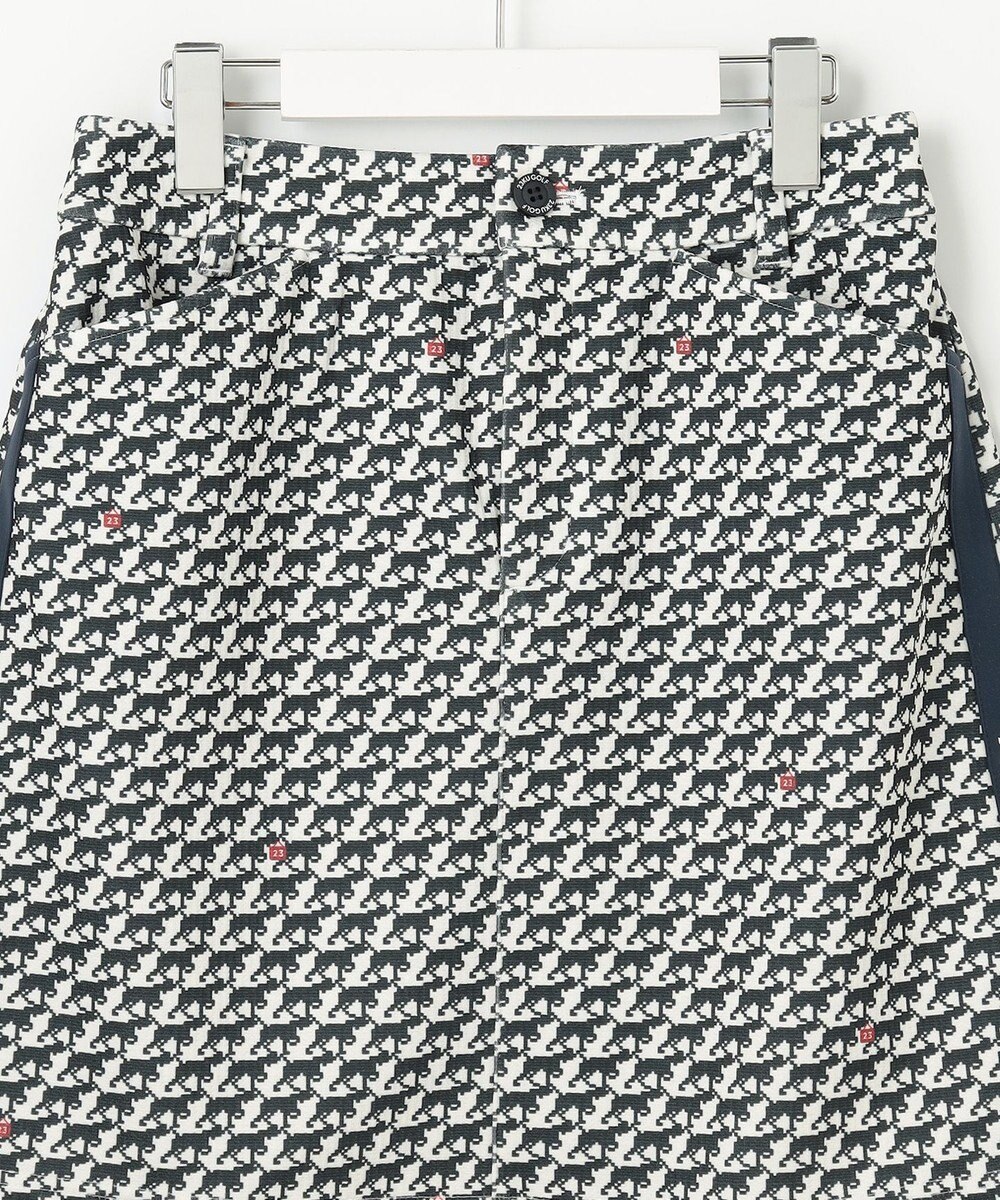 23区GOLF 【WOMEN】【ストレッチ】ハンタードッグ柄 スカート 