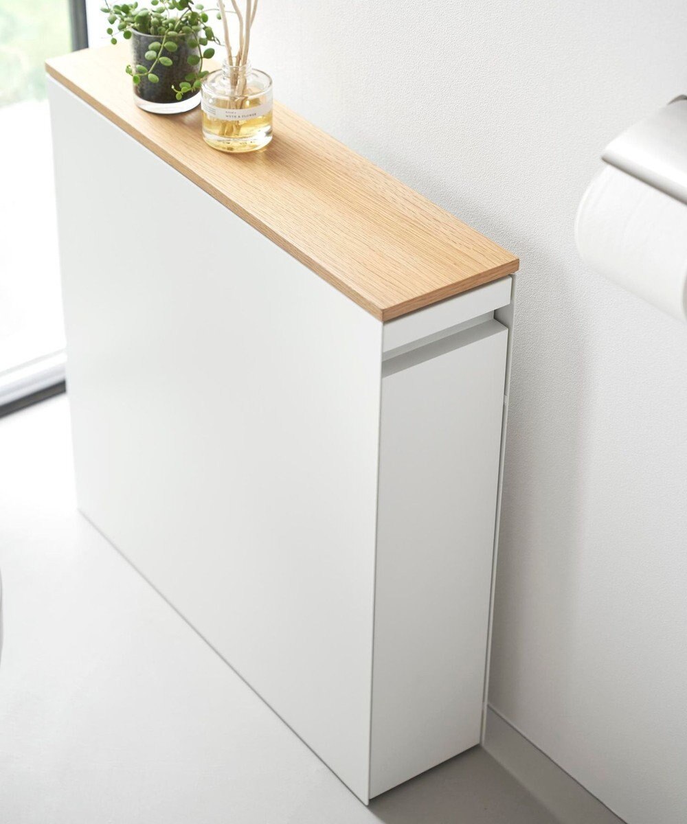 tower 隠せるトイレ引き出し収納 タワー ホワイト 