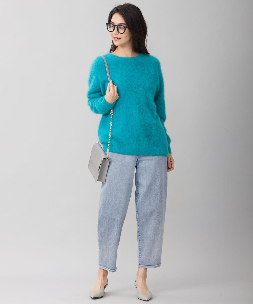 自由区 フォックスカシミヤ ニット 