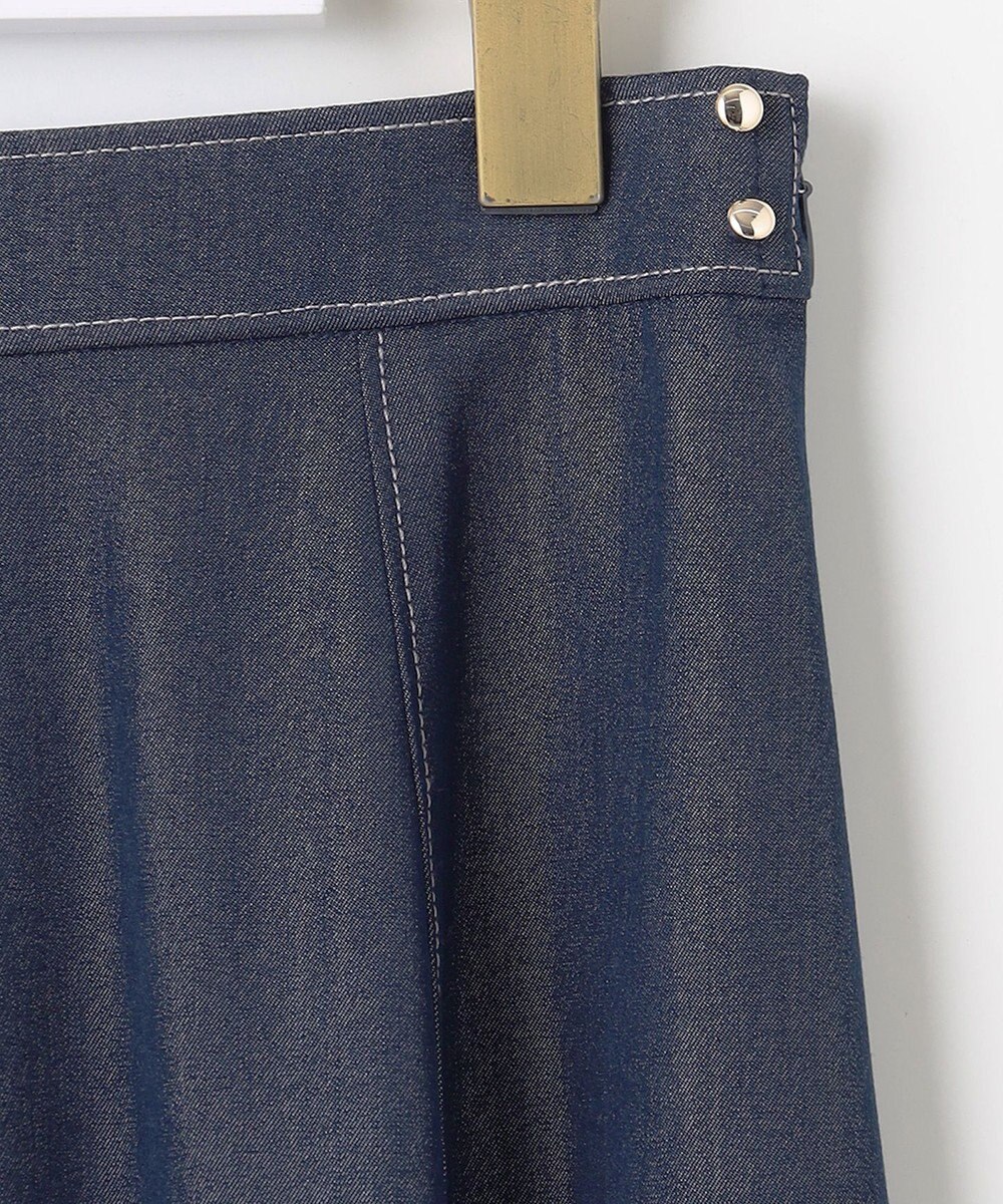 ANY SIS S 【洗える】デニムライクエスカルゴ スカート 