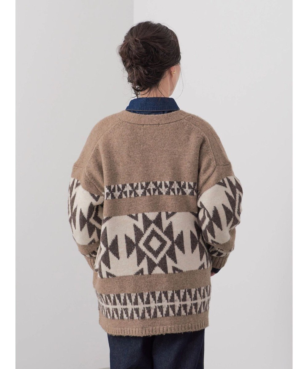 CRAFT STANDARD BOUTIQUE 【男女兼用】オルテガ柄カーディガン 