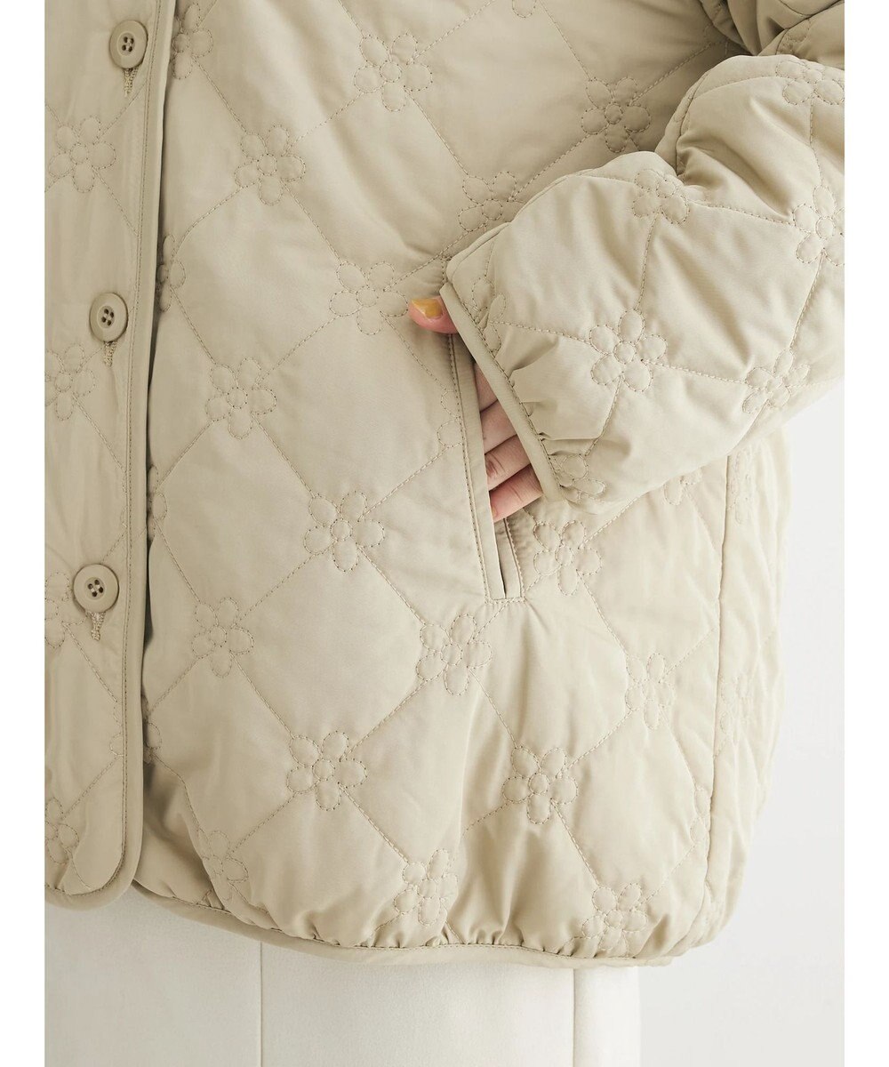 Green Parks ・ＳＵＧＡＲ　ＳＰＯＯＮ　２ｗａｙフラワーキルトブルゾン 