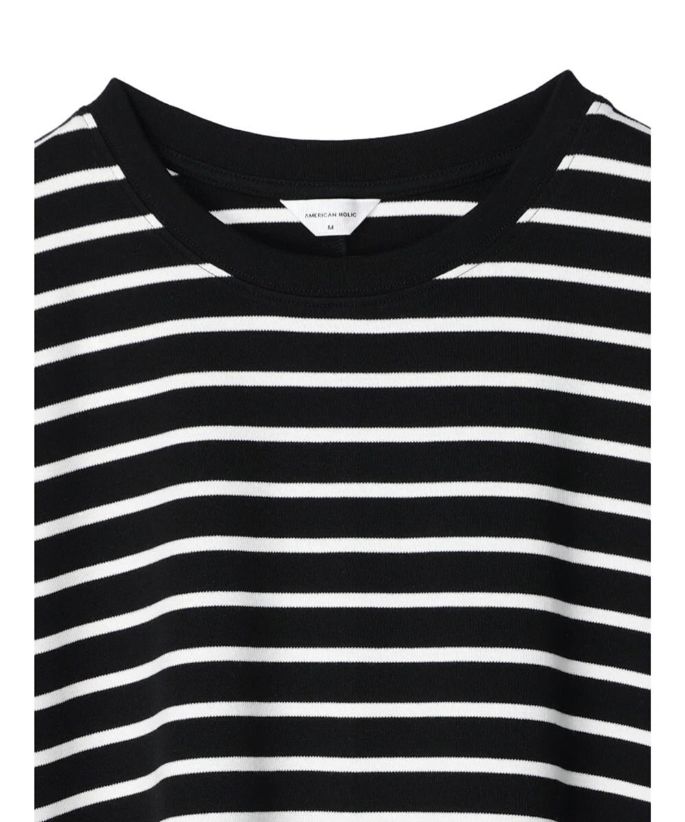 AMERICAN HOLIC キレイＣｏｔｔｏｎフレンチスリーブカットプルオーバー 