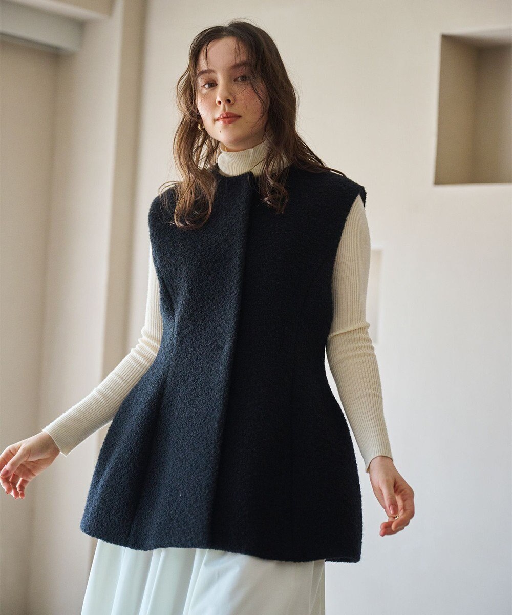 #Newans ポッテリ―シルエットジレ 