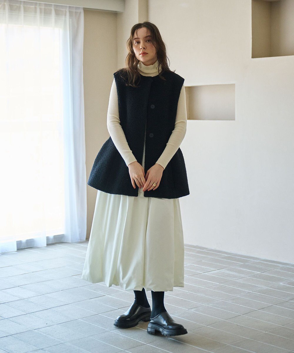 #Newans ポッテリ―シルエットジレ 