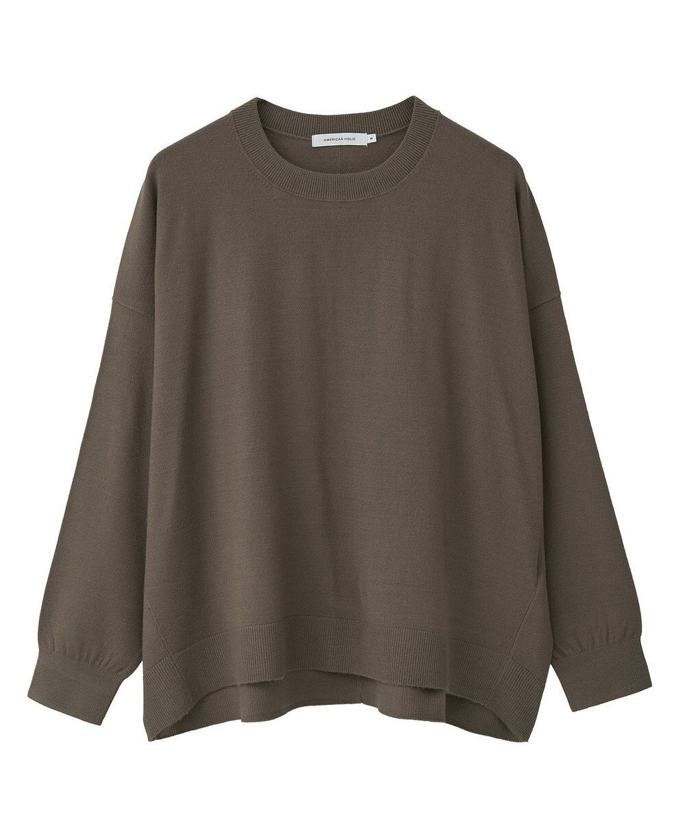 AMERICAN HOLIC バイパチルーズニットプルオーバー 