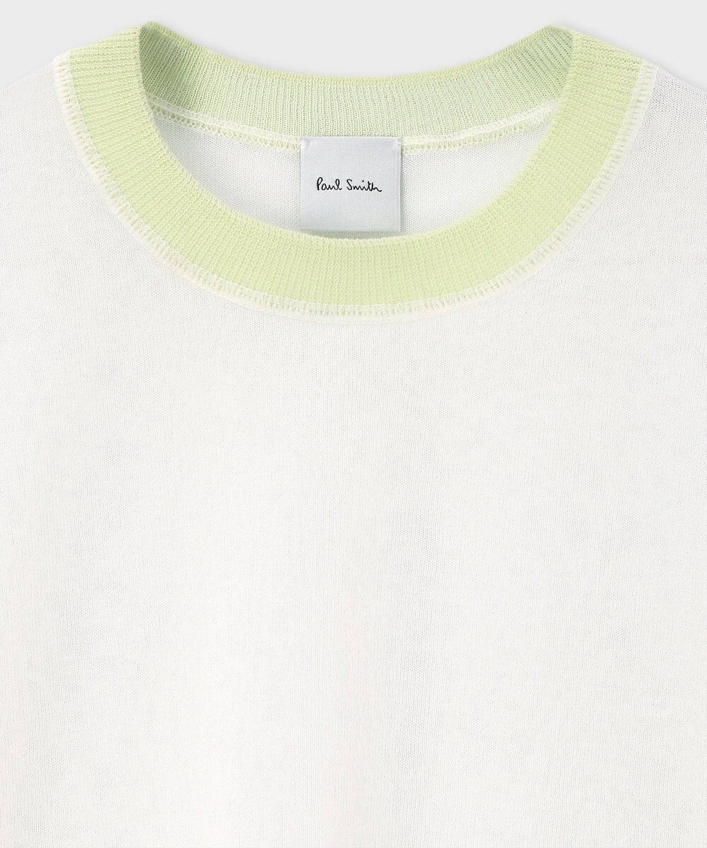 Paul Smith 【洗える】シアー 半袖 ニット 
