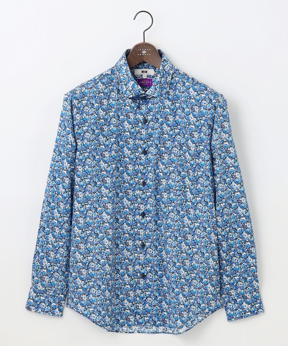 JOSEPH ABBOUD 【キングサイズ・英国リバティ社・纏うアート・柄で魅せる】リバティプリント シャツ　25AW 