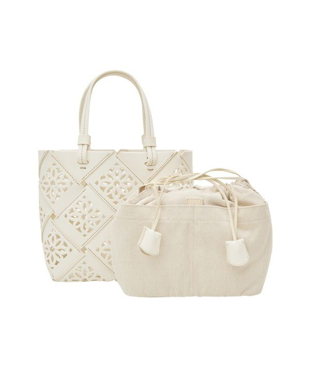 genten サスカットバスケット手提げバッグ＜S＞ 