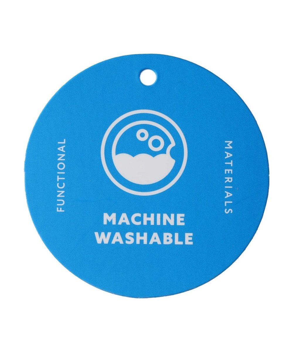 Green Parks スウェット風フード付ニットプルオーバー 