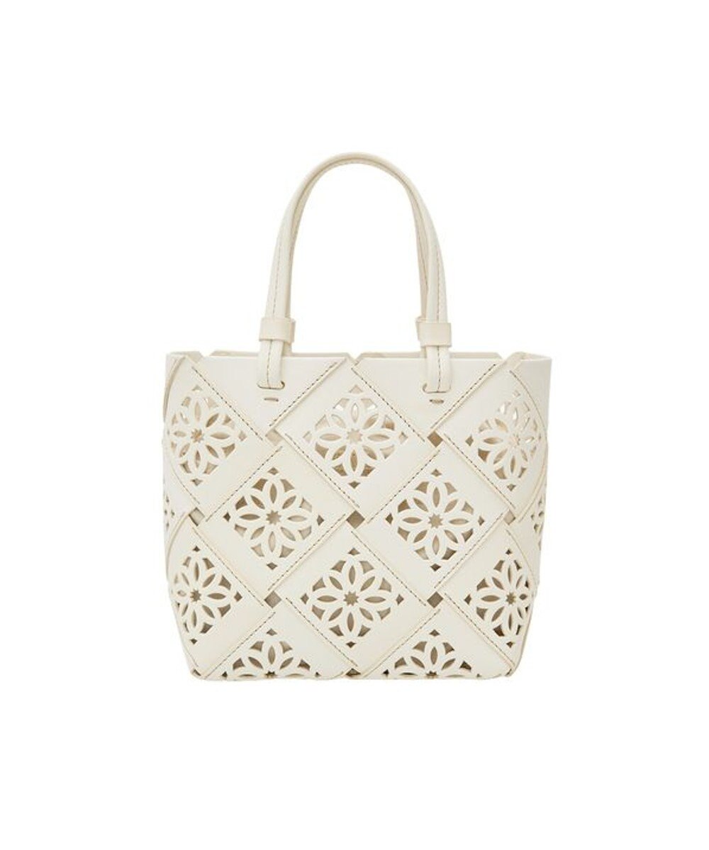 genten サスカットバスケット手提げバッグ＜S＞ 