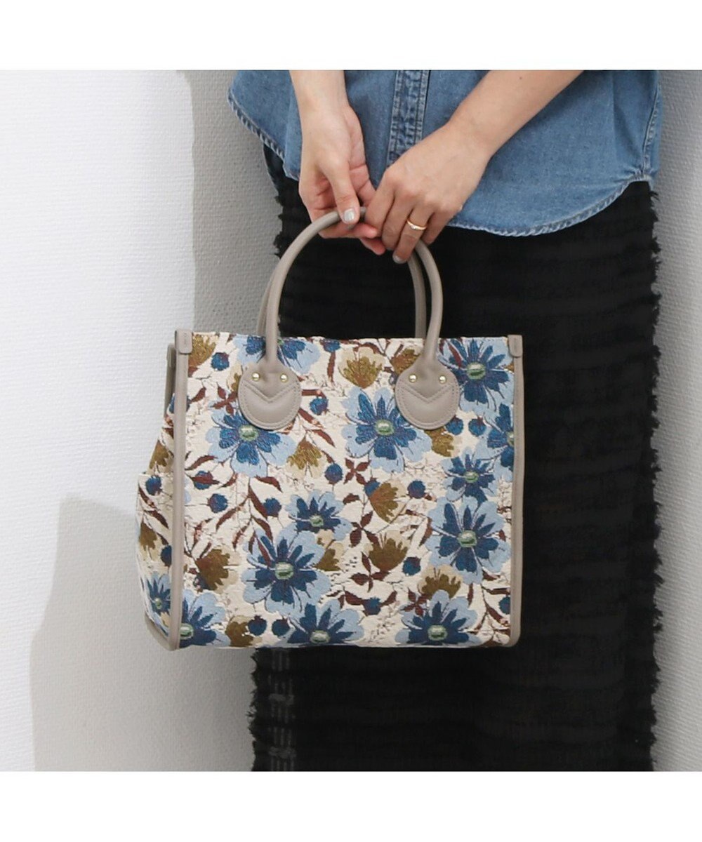 UNBILLION カシュカシュ cachecache / ジャガードスクエアトート 