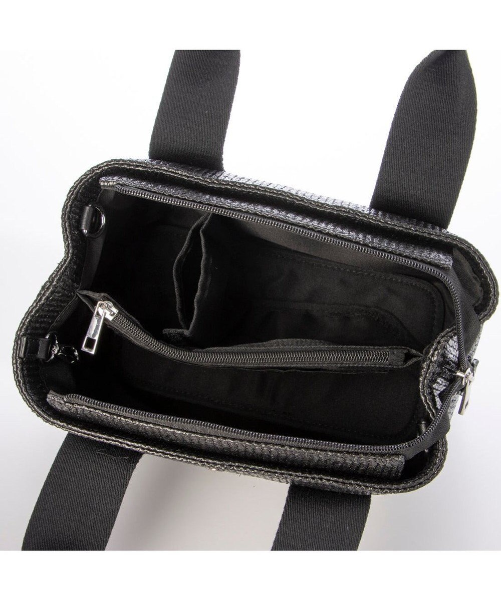 UNBILLION カシュカシュ cachecache / 雑材風テープハンドルパーテーショントート 