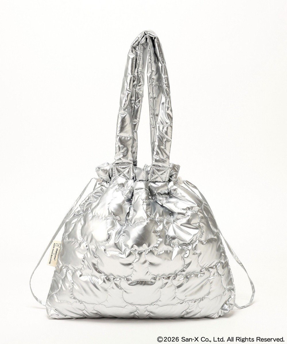 earth music&ecology 【予約】リラックマ×earth シルエットキルトトートバッグ 