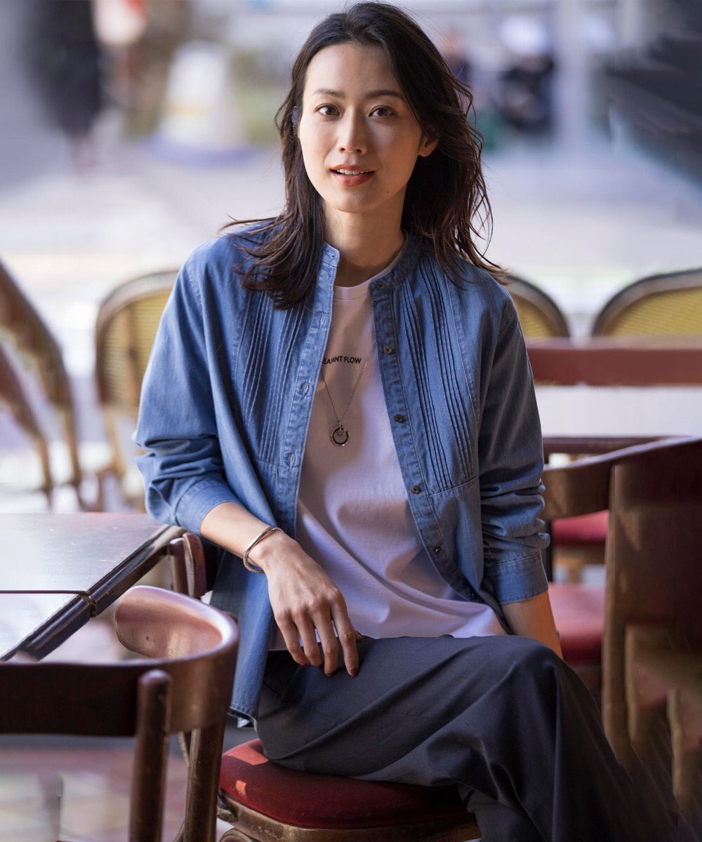 J.PRESS LADIES L ロゴ Tシャツ 