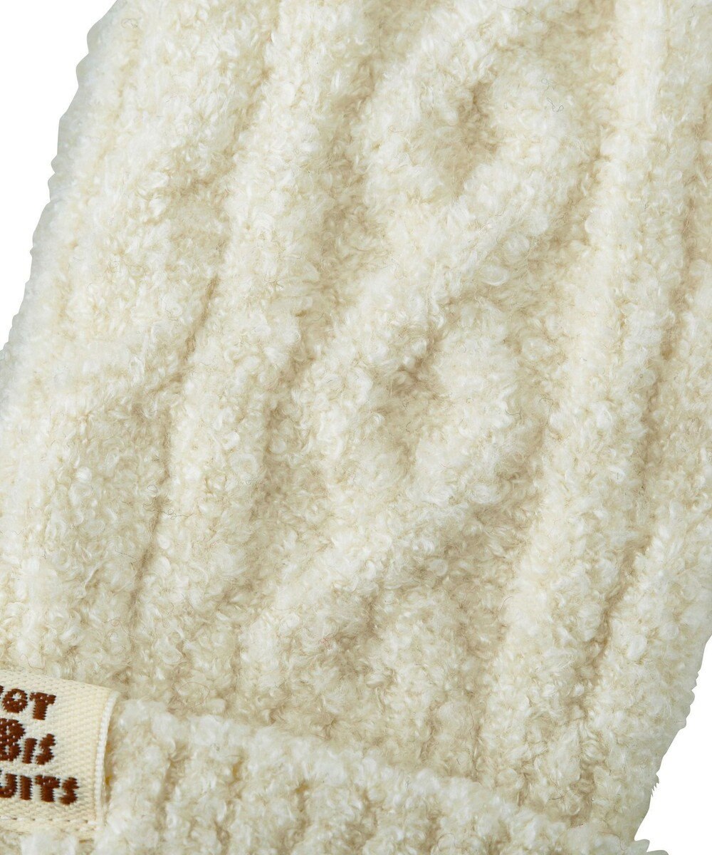 MIKI HOUSE HOT BISCUITS 【1-5歳】 ケーブル編みミトン 