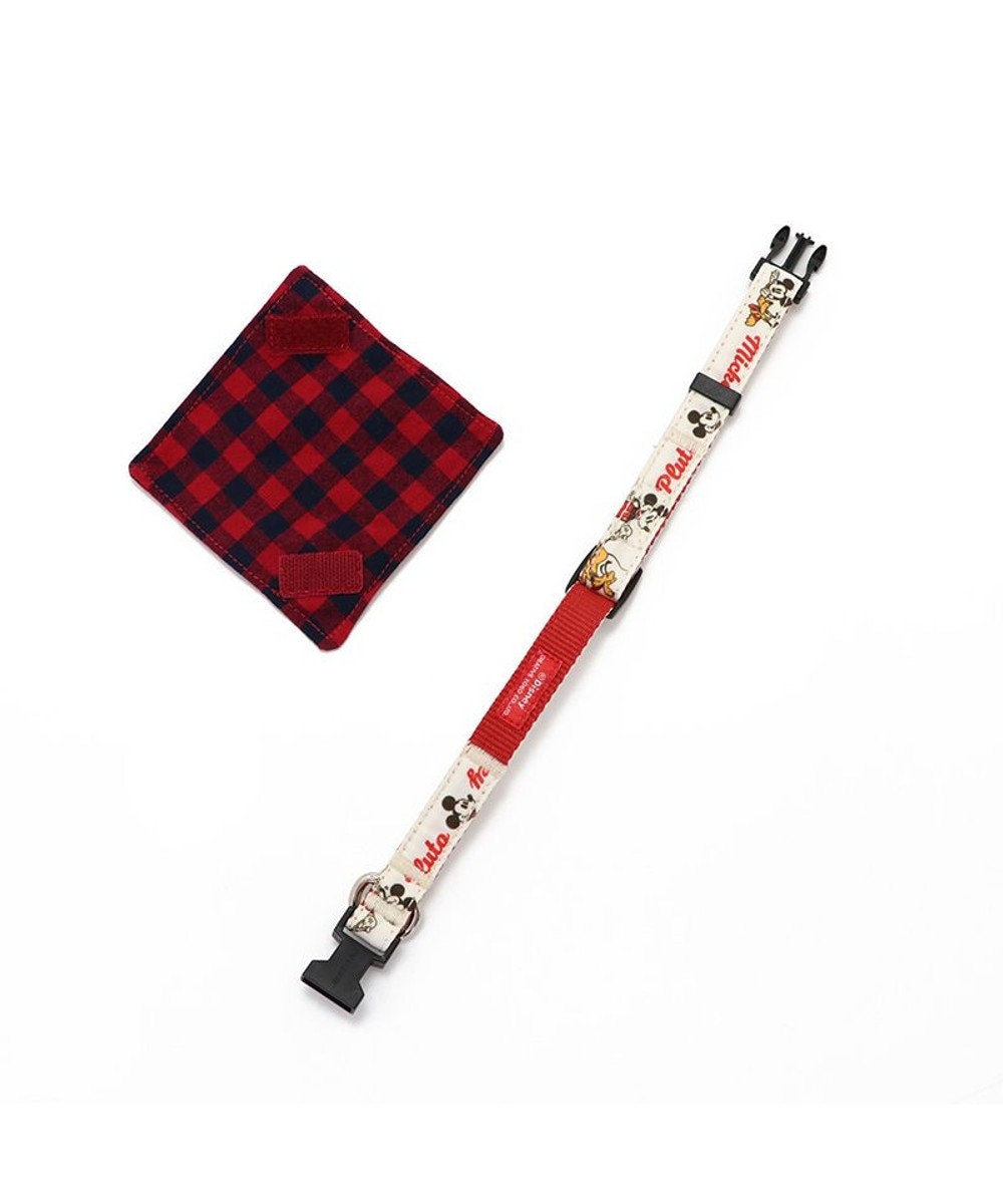 PET PARADISE ディズニー ミッキーマウス プルート  散歩柄首輪【ＳＳ】 小型犬 