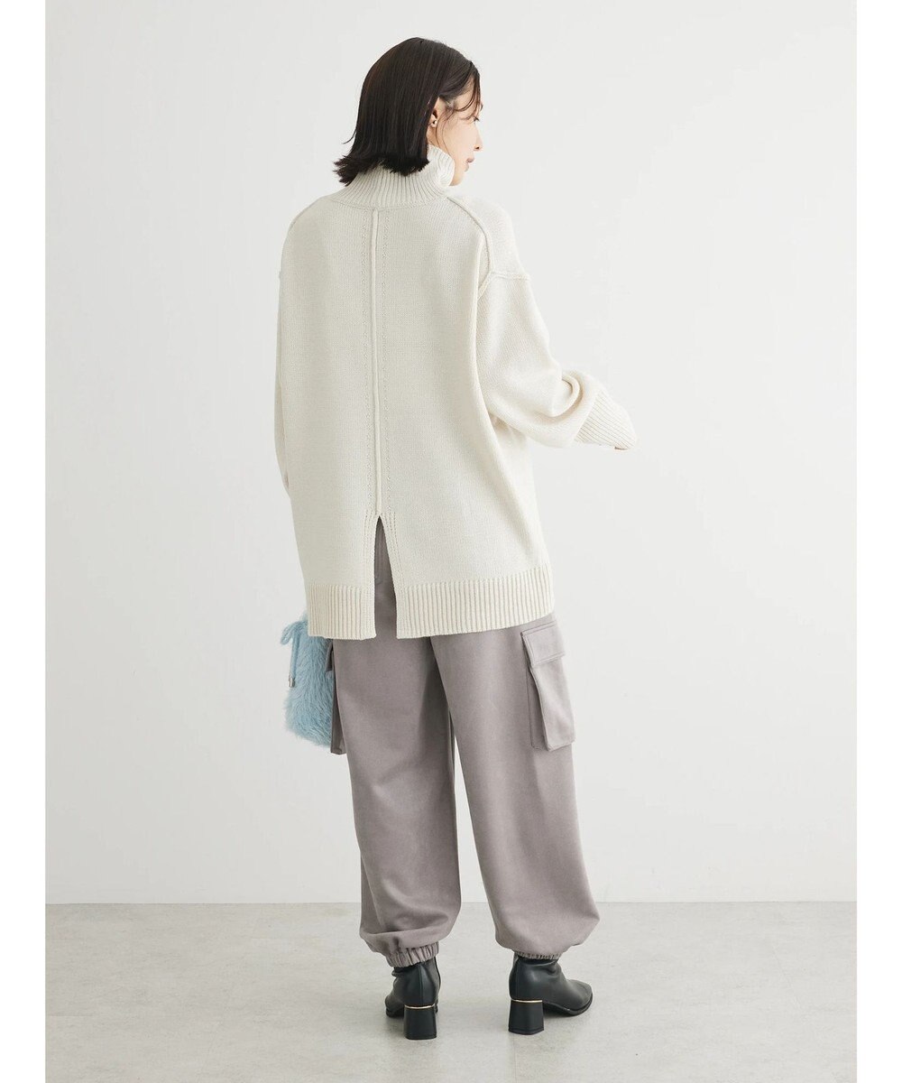 Green Parks ・Ｐｅｔｉｔ　Ｆｌｅｕｒ　タートルバックスリットニット 