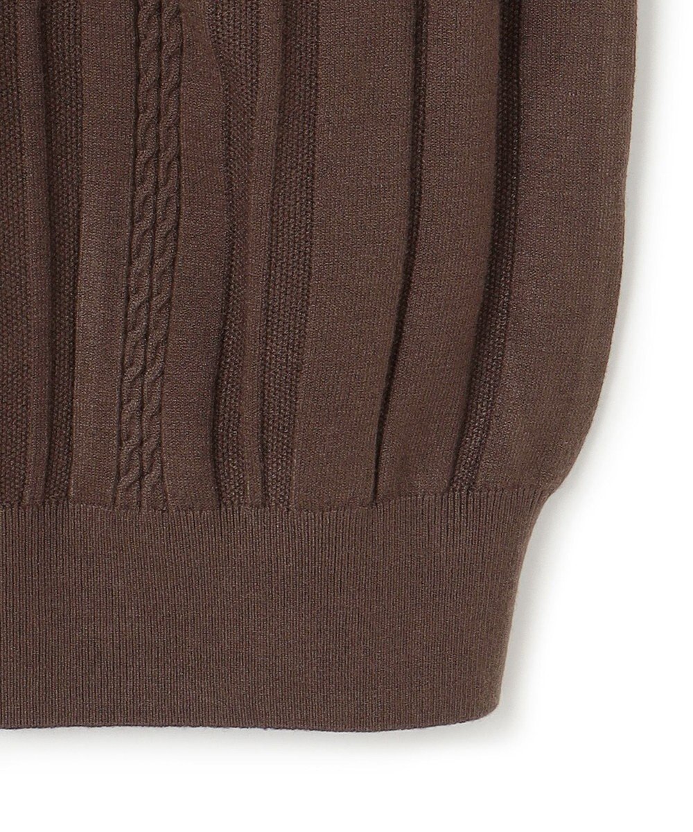 J.PRESS MEN 【FLEX YARN】ケーブルニット 