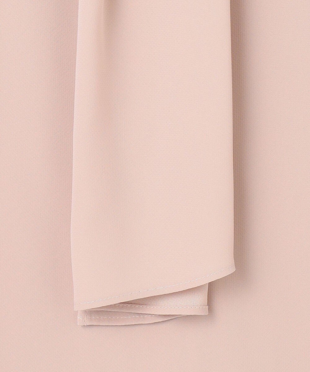 ICB 【UVケア・速乾・洗える】BackSatinAmunzen スカーフタイブラウス 