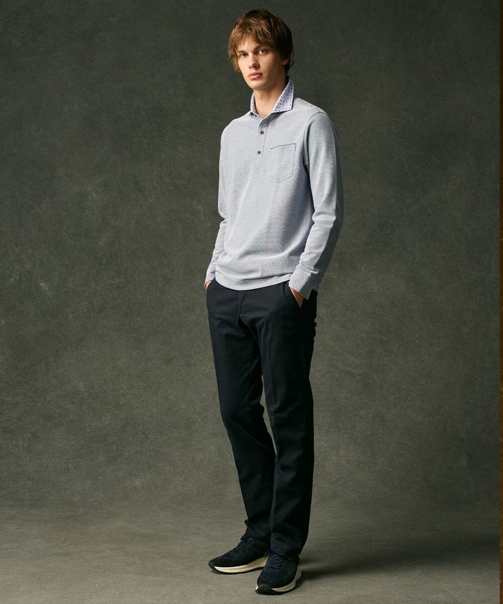 JOSEPH ABBOUD 【キングサイズ・サスティナブル】オーガニックコットンダディ  ポロ 