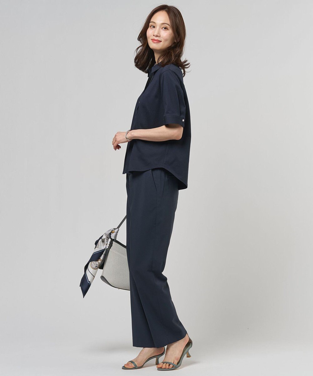 J.PRESS LADIES L ドライコットン ポロ カットソー 