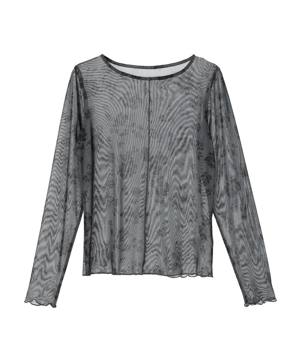 earth music&ecology フラワープリントシアーインナー 