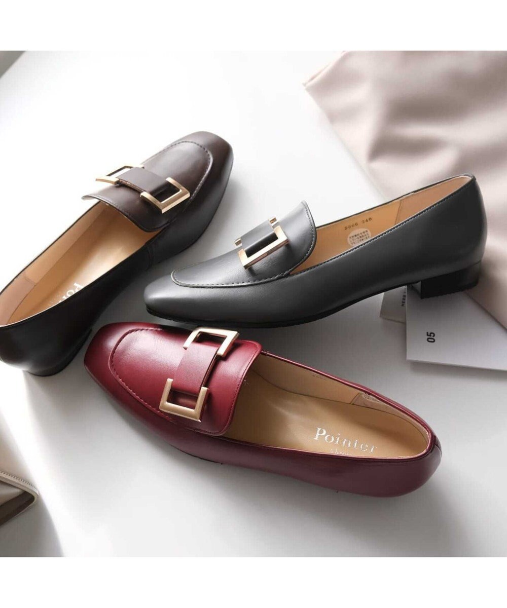 Pointer 日本製 国産牛革ローファー 