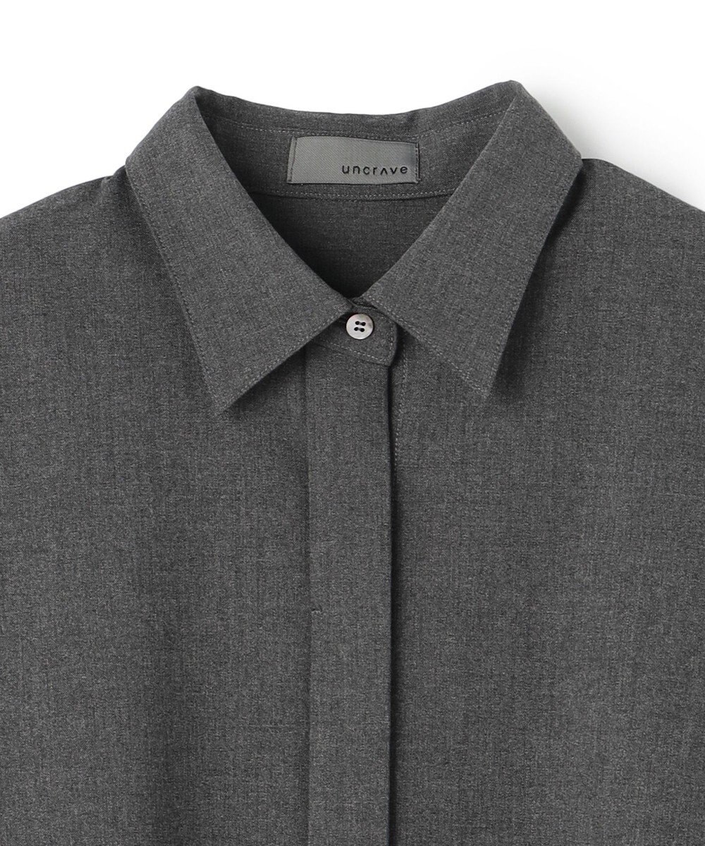 uncrave TRツイル BIGシャツ 